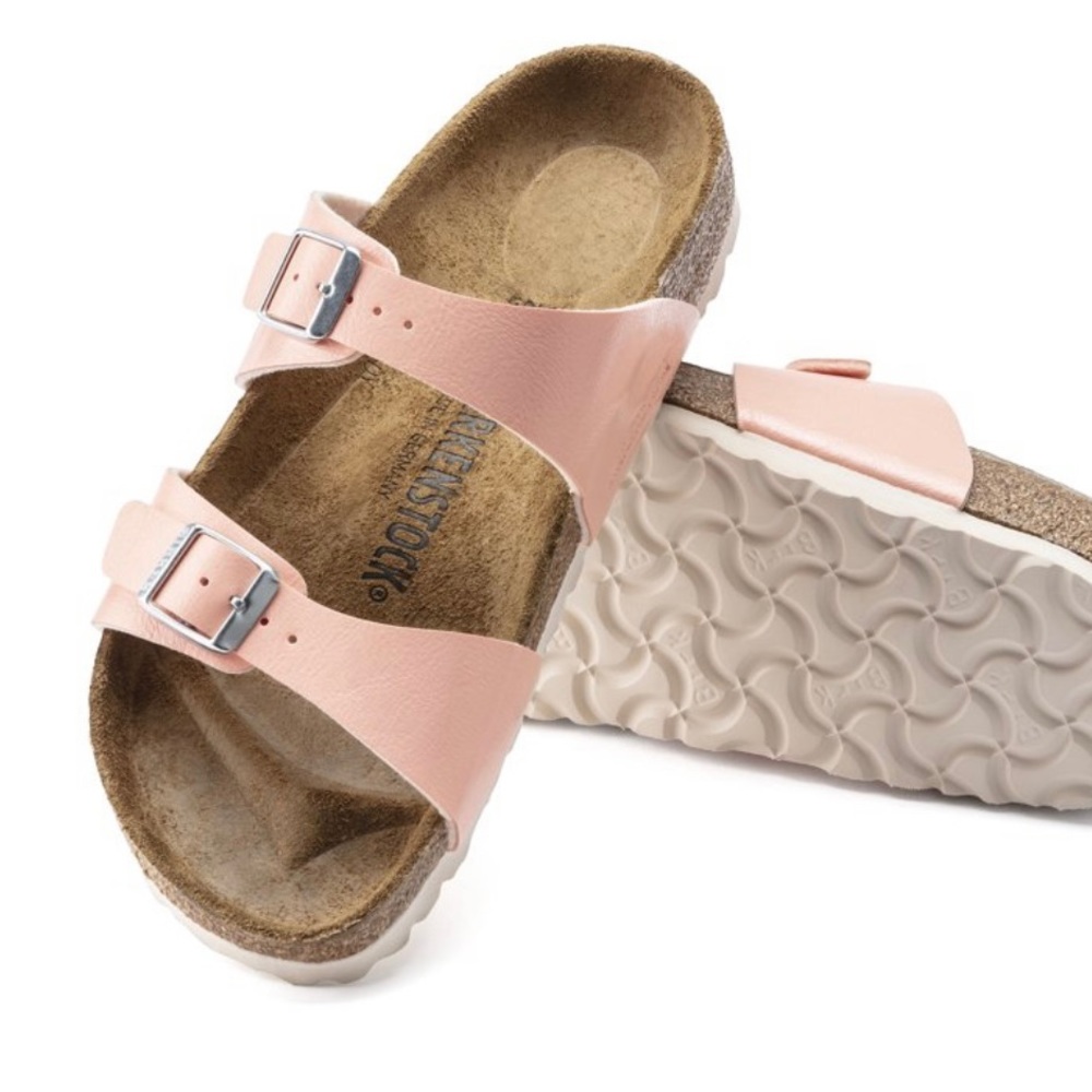 Birkenstocks Sydney Graceful Coral sandals size 8.5